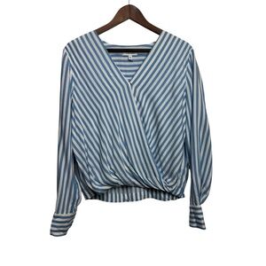 & Other Stories Blue and White Striped Blouse